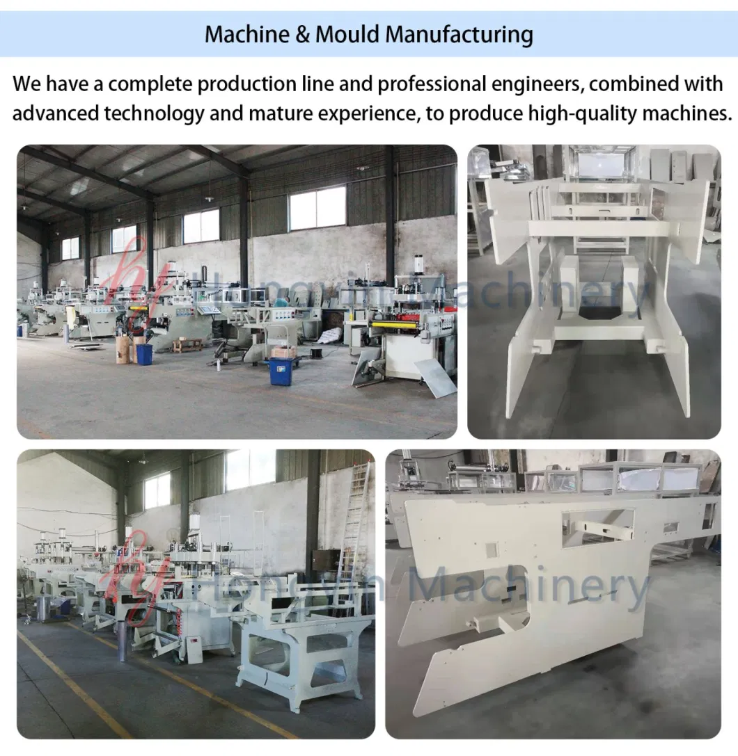 Automatic Plastic Tray Forming Plastic Polystyrene Thermoforming Machine of in-Mould Cutting Process