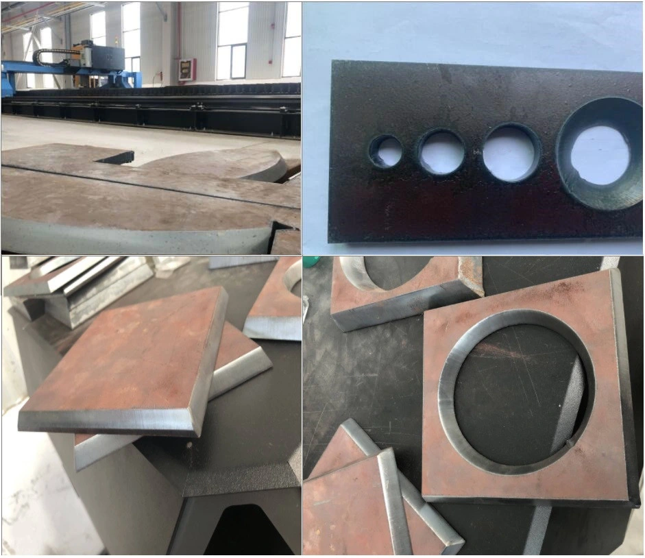 Customized CNC Plasma Cutting Machine 5 Axis Gantry Plasma Cutter Service