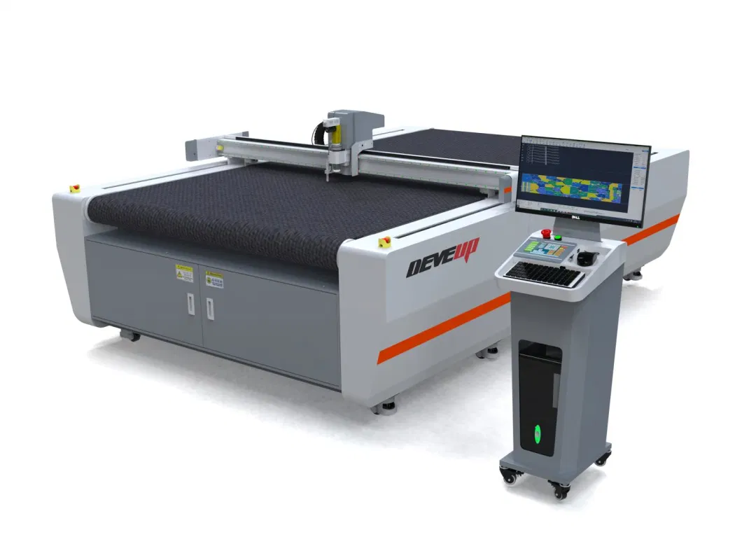 Automatic Oscillating Knife Cutter CNC Digital Plotter Laser Cutting Machine for Polyester Fiber Fabric Fiberglass Prepreg Cloth Leather Shoe Textile