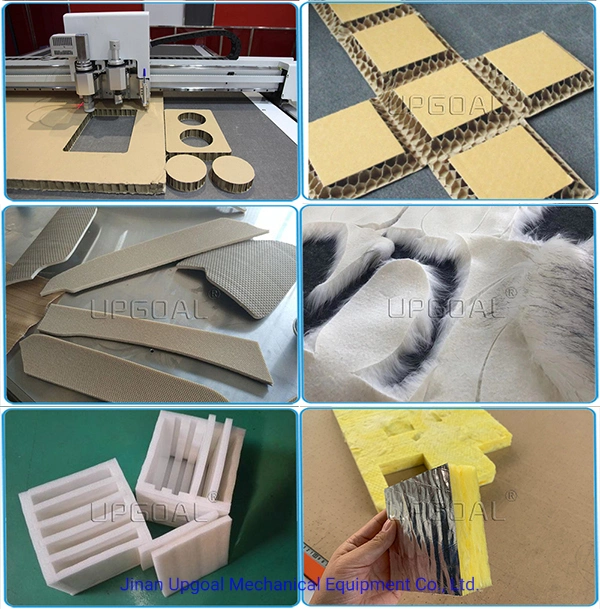 Paper Box Carton CNC Cutting Machine with Oscillating Knife /Creasing Wheel/Mark Pen