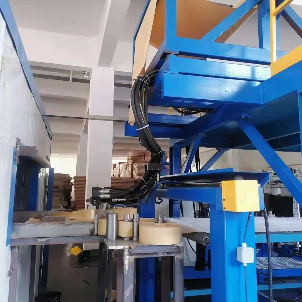 China OEM Polyurethane Sandwich Panel Continuous Production Foam Injection Molding Machinery