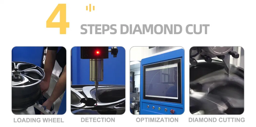 Crystal Machinery Vertical Diamond Cutting Wheel Repair Machine Rim Refurbishment Awr802vp