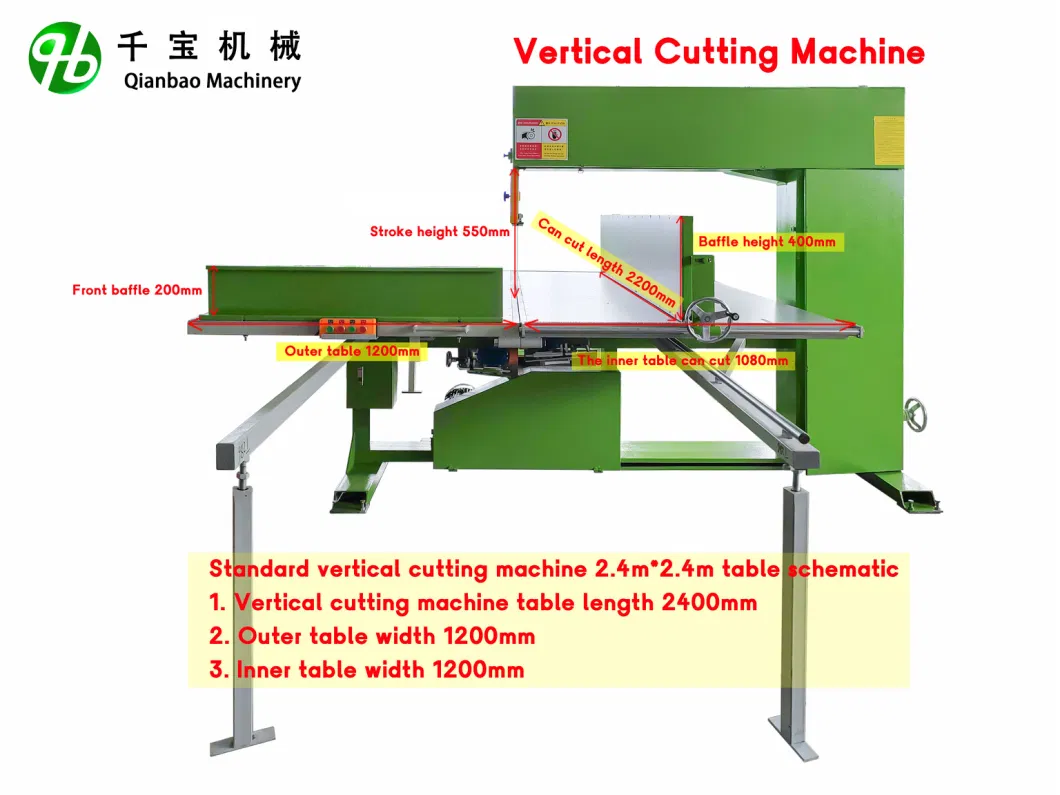 Foam Cutting Machine Expanded Polypropylene Foam Sheet Vertical Cutting Machine