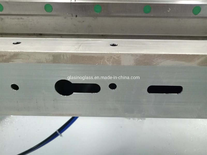 Aluminum/UPVC/PVC Automatic Window and Door Profile CNC Door Lock Hole Drilling Milling Cutting Machine