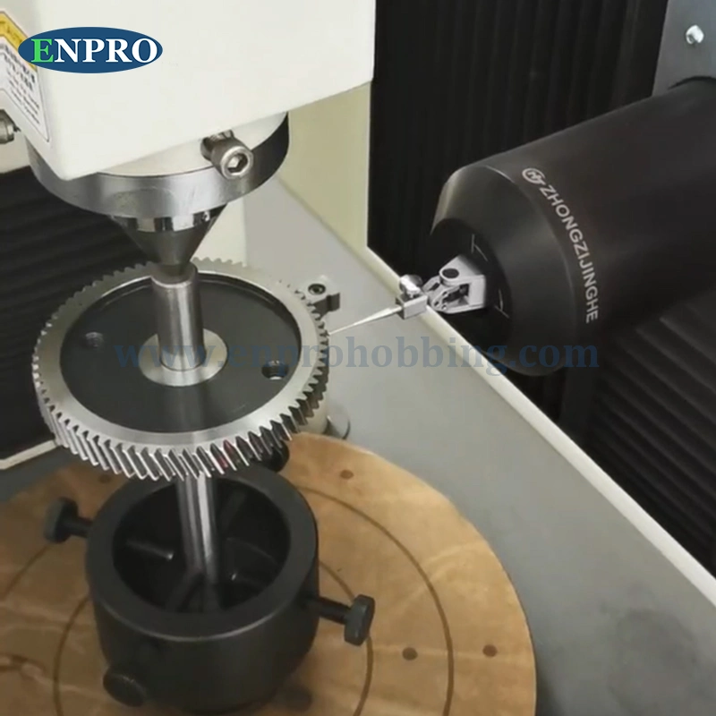 China G200 5 Axis 6 Axis 7 Axis Vertical Spur Spiral Helical Wheel Worm CNC Gear Hobbing Machine for Cutting 1-4 Modules Maximum Diameter 200mm Teeth Processing