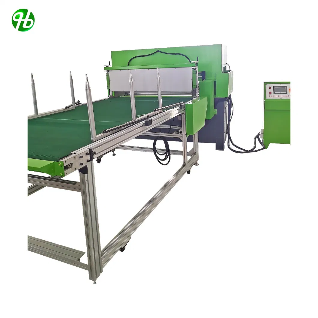 EPE XPE EVA PP Cardboard PE Foam Die Cutting Punching Machine Make Shape Hole