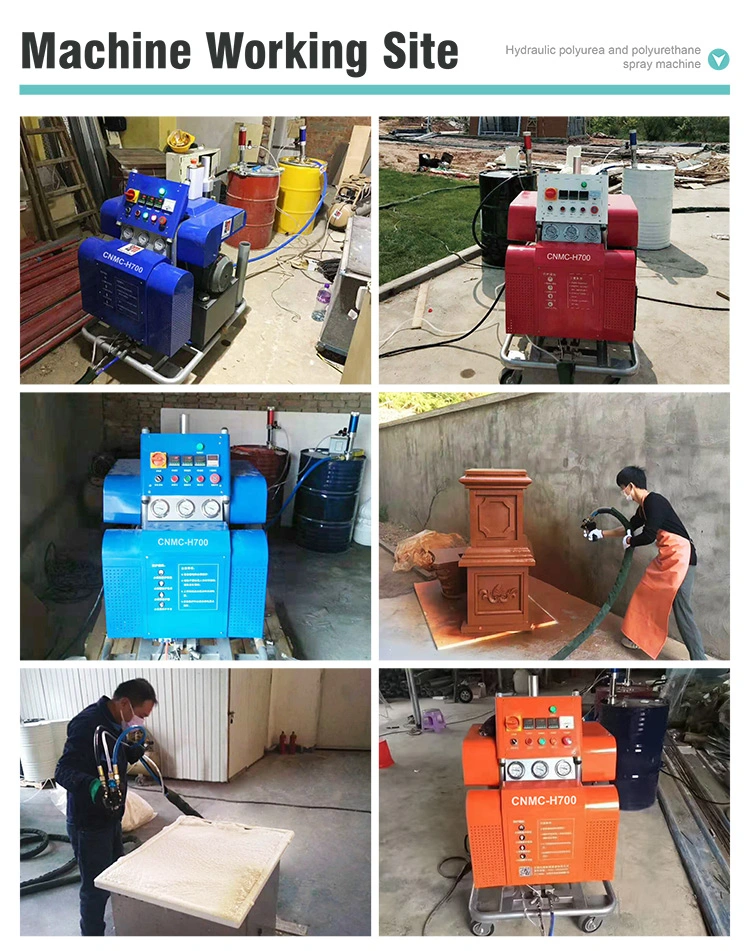 Cnmc PU Polyurethane Portable Spraying Foam Machine for Wall Insulation and Waterproof