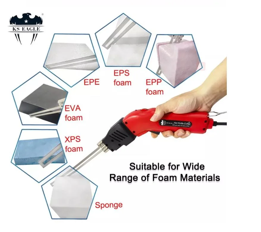 Easy Work Electrical Handheld Heat EPE EPS XPS Foam Sponge Cutter