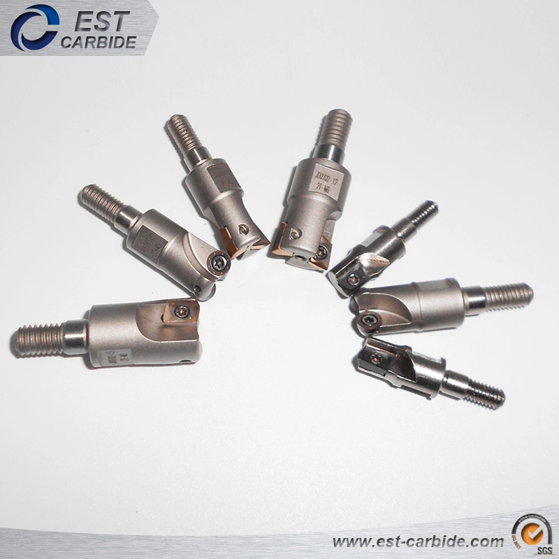 Solid Carbide Anti Vibration Boring Bar with Coolant and Threaded