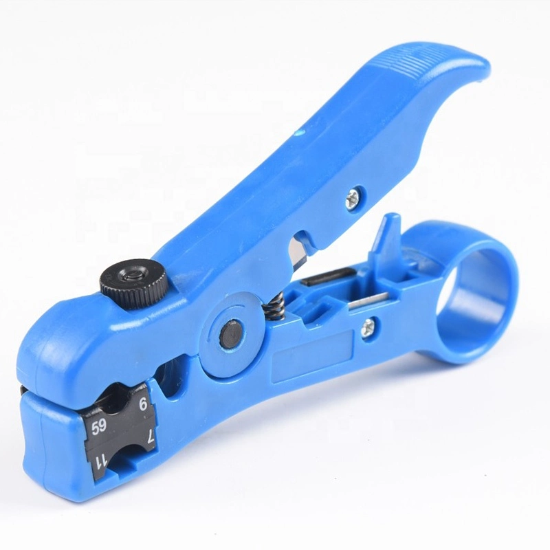 Hot Selling Blue Coaxial Cable Tools Multi Functional Wire Cutter Striper