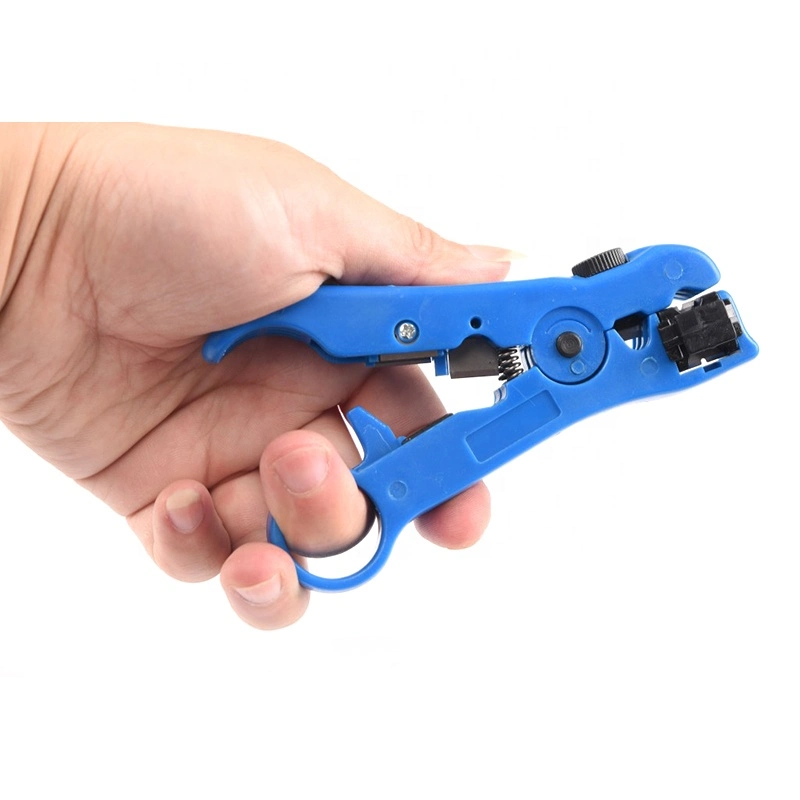 Hot Selling Blue Coaxial Cable Tools Multi Functional Wire Cutter Striper