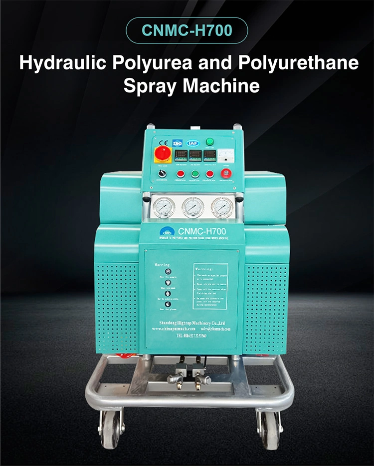 Cnmc PU Polyurethane Portable Spraying Foam Machine for Wall Insulation and Waterproof