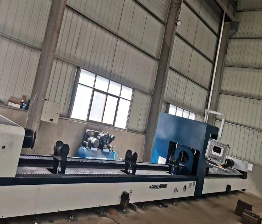 High Precision Laser CNC Machine Cutting Metal Steel Plate with Ipg Raycus Max Laser Power