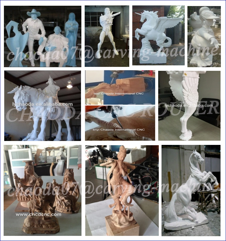 Foam CNC Carver Machine 5 Axis CNC Router 3D Statue