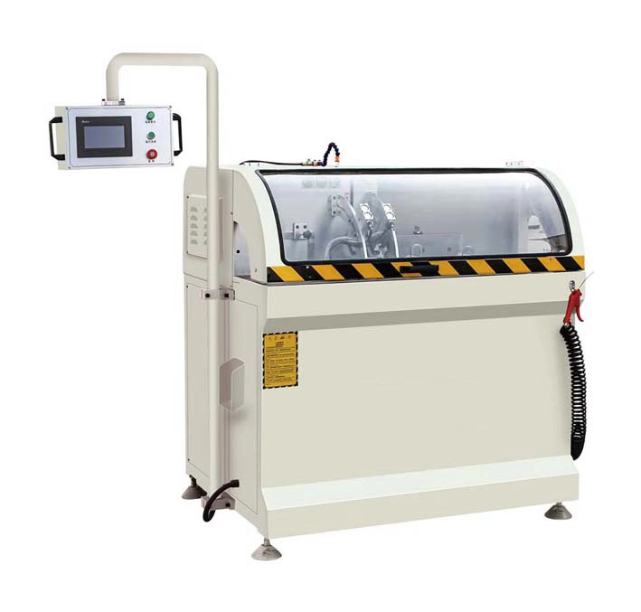 CNC Double Head Precision PVC Profile Cutter Saw Windows Doors Processing Machinery 500*4200 Making Equipment Aluminum Profile Cutting Machine