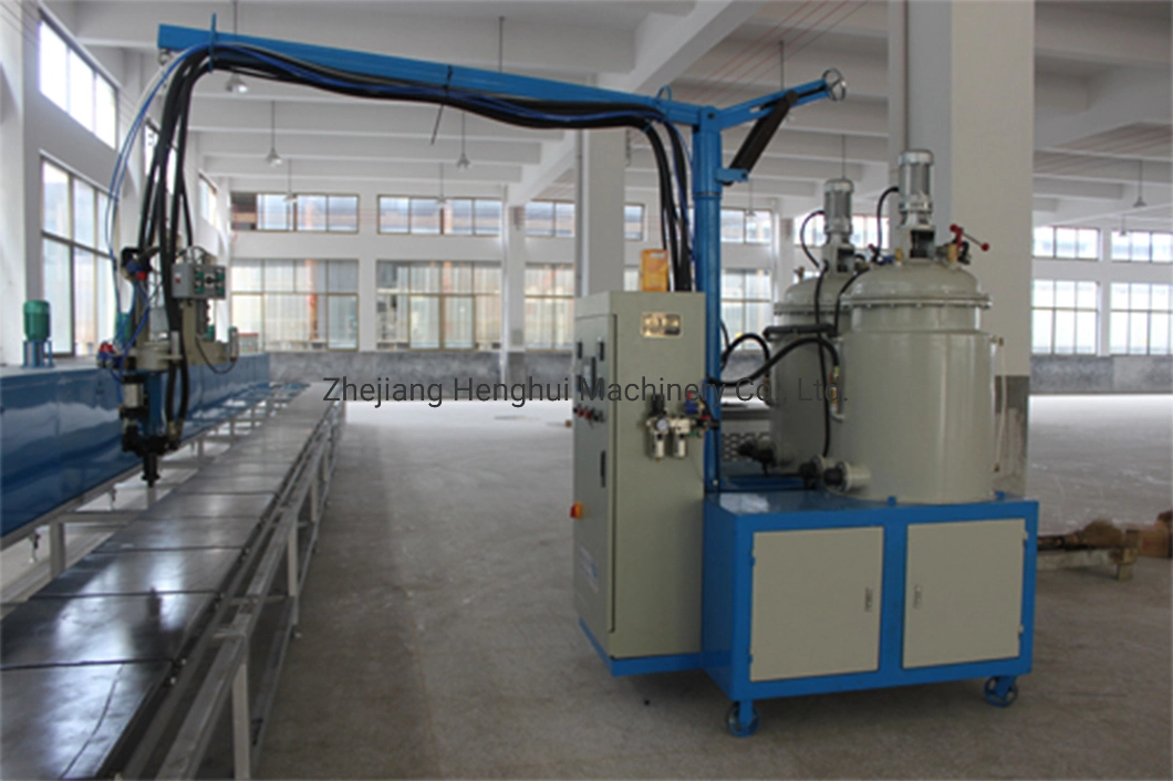 Industrial Continous Oval Ring Automatic Spraying Polyurethane PU Foam Making Machine