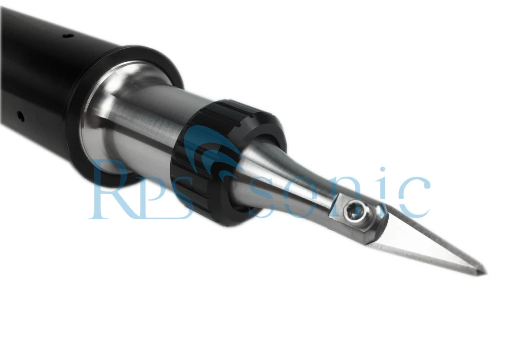 40kHz Compact Ultrasonic Hand Cutter with Blade Replacement Nonwoven and Textiles Cutting