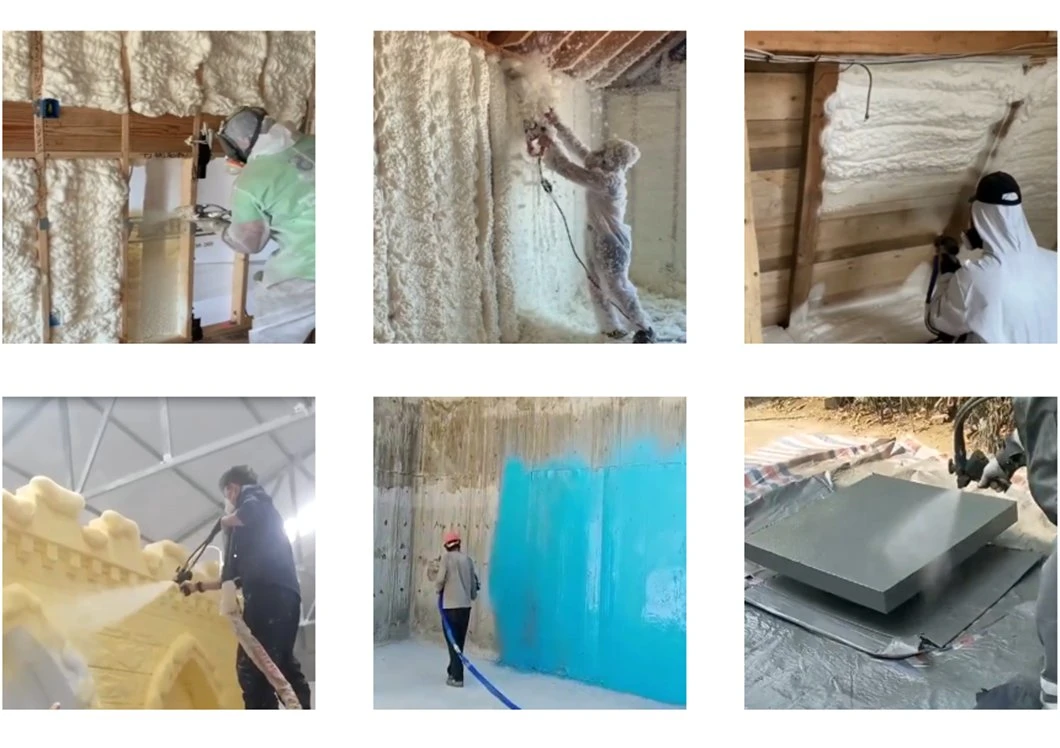 High Quality Polyurethane PU Spray Foam Machine for Roof Wall Door Insulation