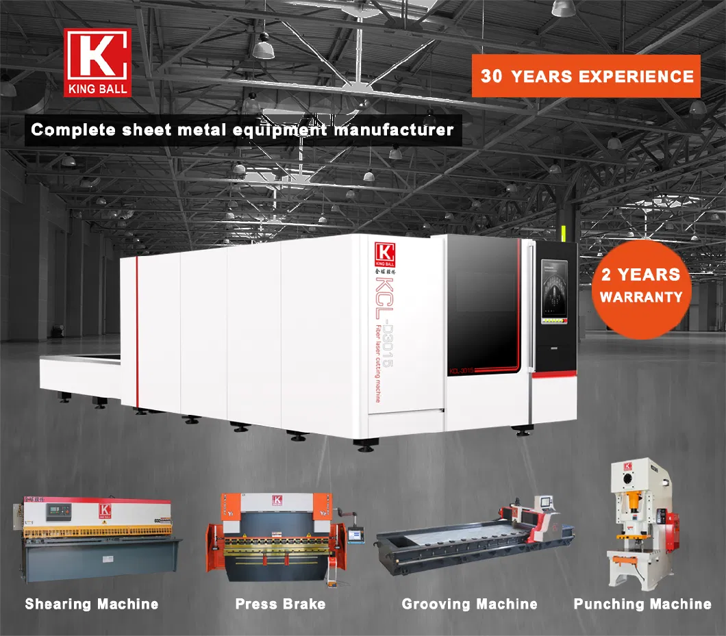 Kcl Mini 1kw 2kw 3kw 4kw 6kw 8kw 12kw 20kw Mild Stainless Steel Iron Aluminum Copper CNC Sheet Metal Tube Pipe CNC Automatic Fiber Laser Cutting Machine