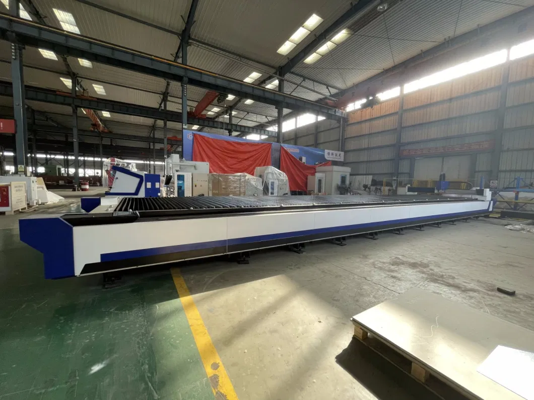 700W-12000W China Fiber Laser CNC Cutting Machine with 6020 Table