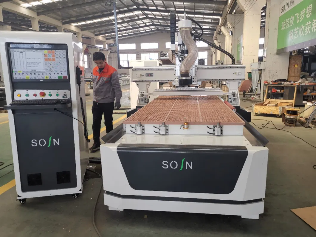 Atc CNC Router Wood Carving Cutting Machine Woodworking Machinery with Linear or Carousel Tool Changer