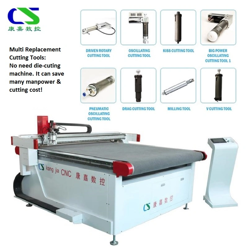 CNC Vibration Knife Cutting Tool Leather Cutting Machine with Competitive Price
