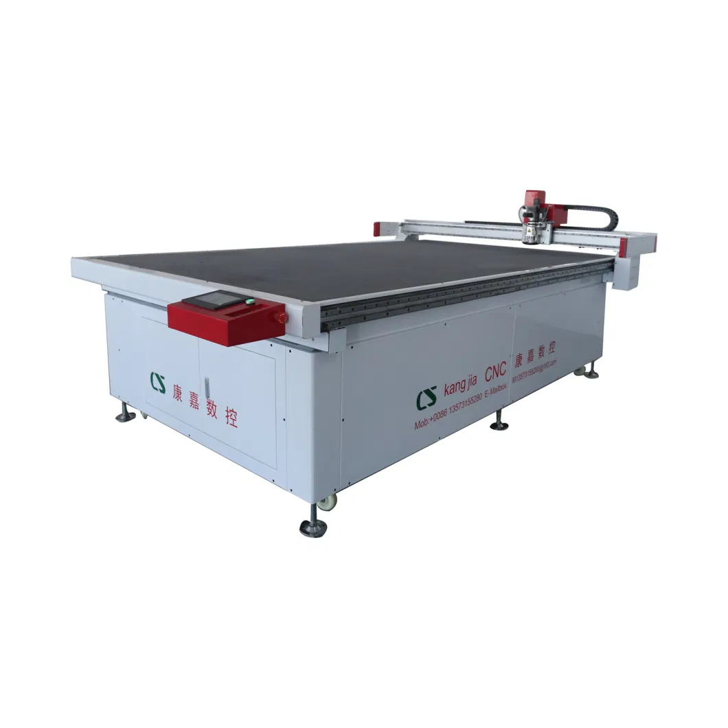 Manufacuturer High Precision CNC Router Rubber Foam Sheet Vibration Knife Cutting Machine