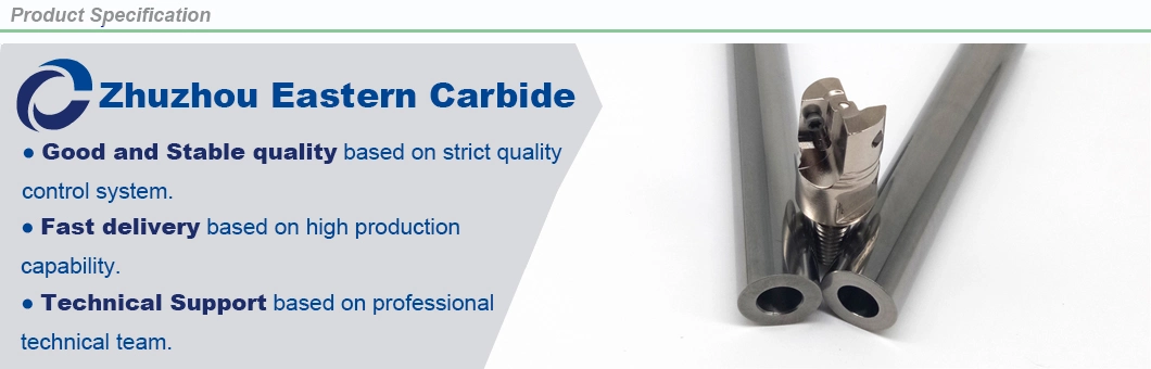 Solid Carbide Anti Vibration Boring Bar with Coolant and Threaded