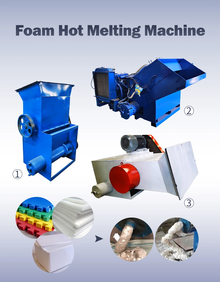 Hot Sale EPS Foam Cutting Machine / EPS Foam Molding Machine /Polystyrene Foam EPS Hot Melting Recycling Machine