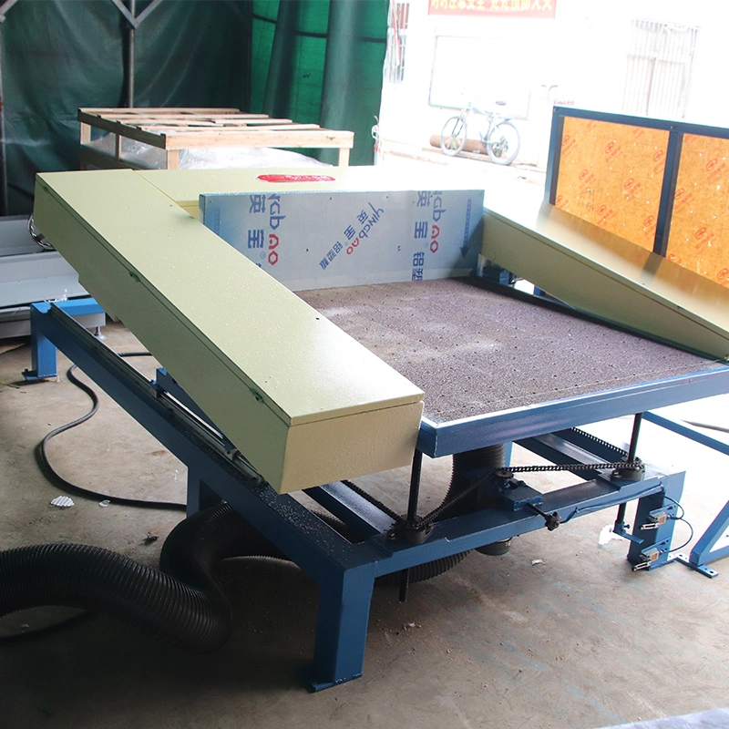 Manual Polyurethane Foam EVA Contour Shape Cutting Machine