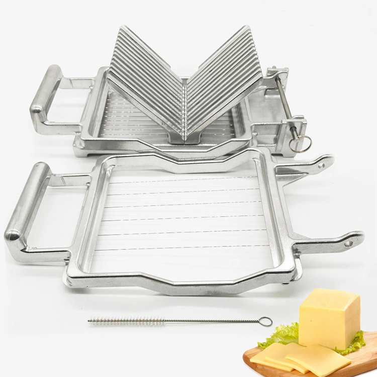 Best Sale Stainless Steel Handle Block Cheese Wire Slicer Cutter Board Kit Cheese Slicing Machine