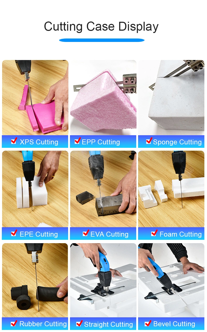 Air Cooled Hot Knife Cutting Foam EPE Sponge Extruded Board Kt Board Insulation Board Cutter Knife