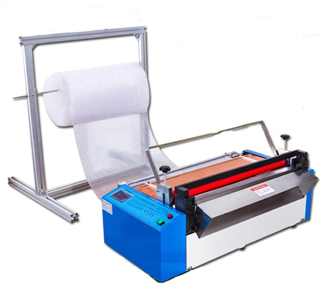 2021 Hot Selling Full Automatic Plastic Zippers Cutting Machine; 300mm Width EPE Foam Sheet Cutter