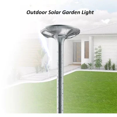Outdoor Energy Saving Landscape Waterproof UFO Park Solar Powered LED Garden Light