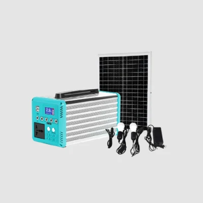 Pay as You Go Solar Home System 12V DC Multifunctional Small Solar Panel LED Lighting System Kit