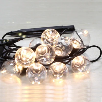 G50 Bulbs Solar LED String Light for Holiday Christmas Decorative