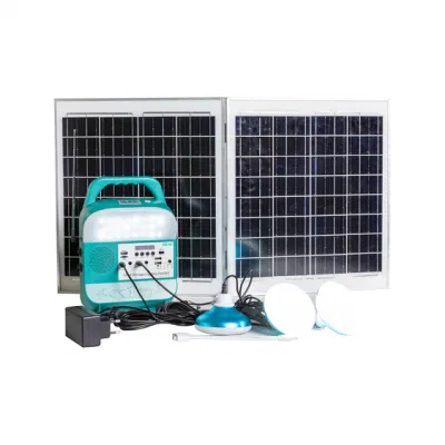 12.8V 10000mAh Solar Home Lighting System - Sustainable Lighting Solution Sre-818