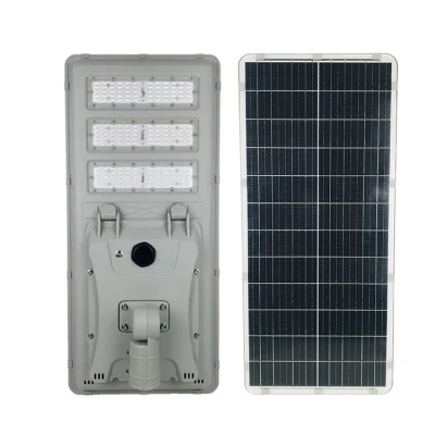Wholesale Best Price 300W 400W 500W Outdoor Energy Powered Panel Flood Motion Sensor Road Battery Garden Wall LED All in One Integrated Solar Street Light