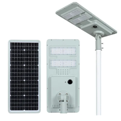 CE/Rosh/ISO LED Light Fence Post Cap Solar Street Lights/Lighting 50W
