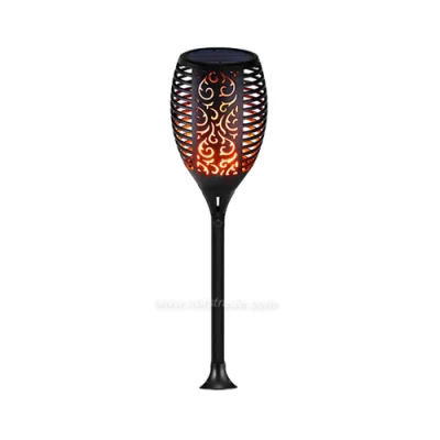  Waterproof IP65 Outdoor Solar Powered LED Garden Lamp Dancing Flickering Fire Flame 96 LED Light