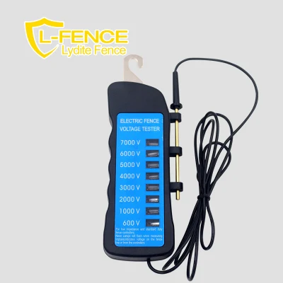 Blue Color 1000-7000V 8 Neon Light Fence Voltage Tester for Sale