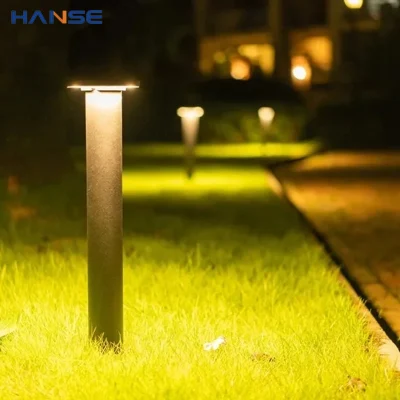 Wired 12V Low Voltage Stainless Steel LED Decorative Solar Path Upscale Outdoor Decoration Pillar Step Unique Flame up Lamp Stone Shed Garden Buble Lights