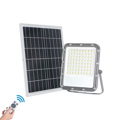 Good Price Solar Spot Light Die-Cast Aluminum Rechargeable Outdoor Solar Flood Light 100W