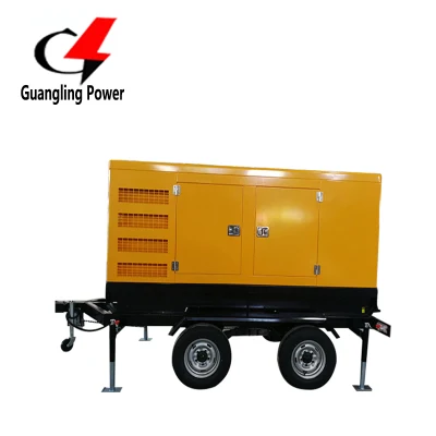 380kVA 360kVA 280kw Diesel Power Trailer Mounted for Soundproof Generator Price