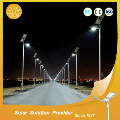 Anti-Theft Design Solar Street Lights with Battery Burying Under The Ground for Outdoor Lighting