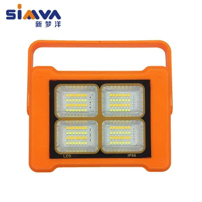 Hot Selling LED Work Solar Light Hanging Rechargeable Camping Emergency Solar Lamp for Power Failure Emergency Worklight Car Repair