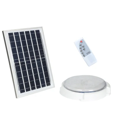 Solar LED Surface Mounted Ceiling Light Indoor House 100W Garden Lights with Remote Control