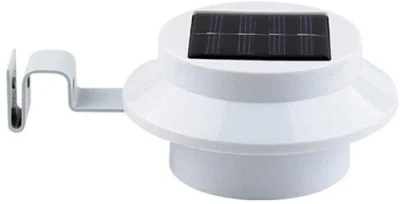 Solar Powered Gutter Lights White Color for Outdoor
