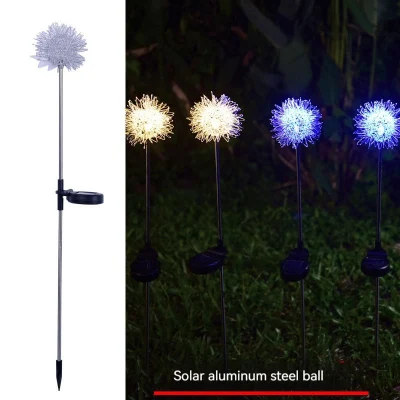 Garden Hanging Wireless Outdoor LED/Decorative Landscape Lamp/Scolor Changing Solar Crackle Glass Ball LED Light