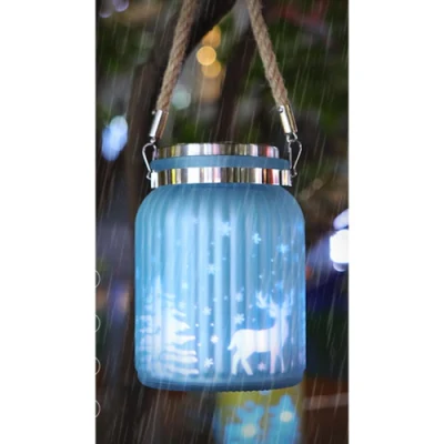 Solar Lanterns for Outdoor Use, Decorative Solar Lamp in Mason Jar Ci22762